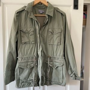 Laura Scott Green Coat Jacket (M)